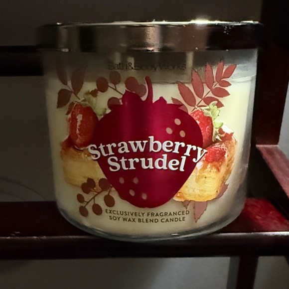 Bath & Body Works Other - Bath & Body Works Strawberry Strudel Soy Candle